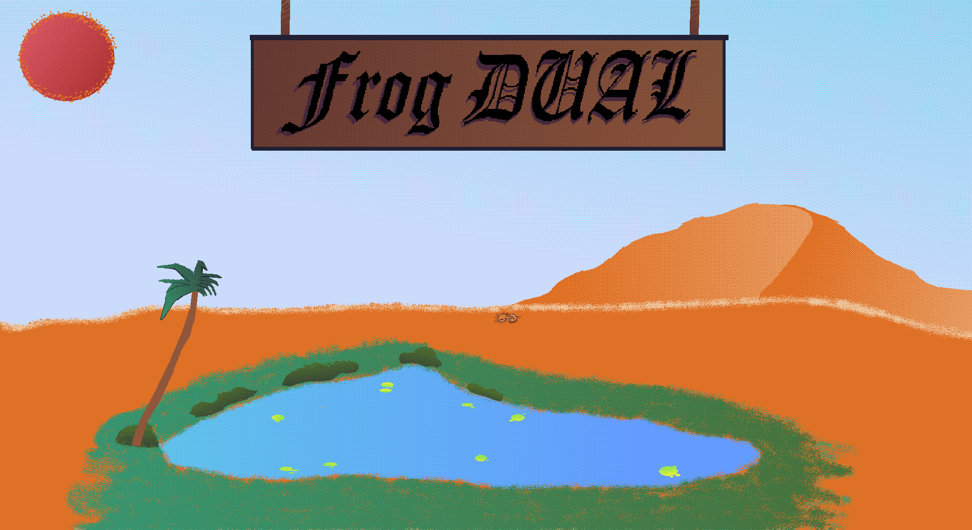 Frog Dual menu artwork